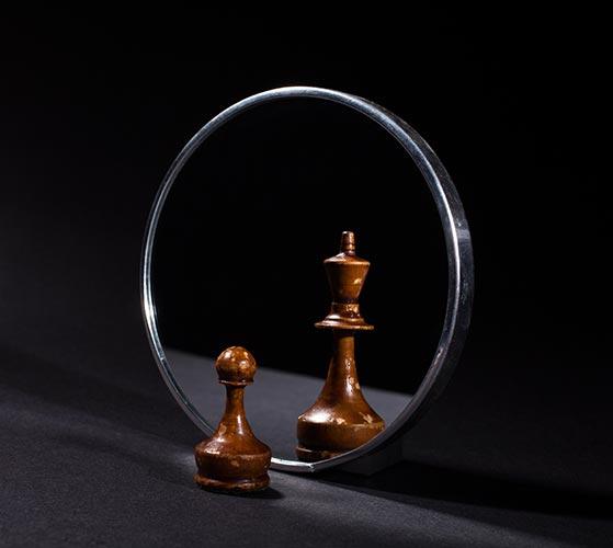 Schach ist wie das Leben selbst - ein offensiver und defensiver Kampf