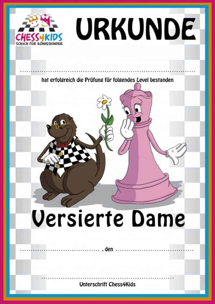 Chess Diploma - The well-versed queen