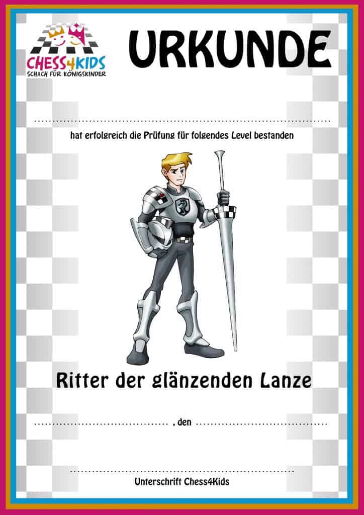 Chess Diploma - The knight of the shining lance