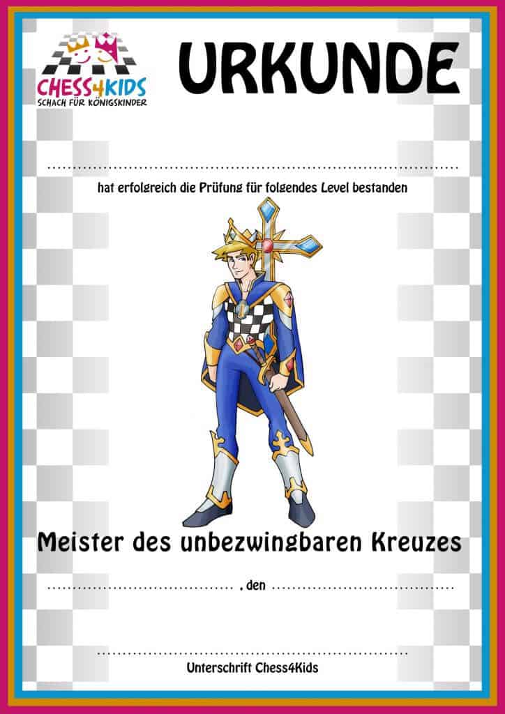Chess Diploma - The master of the invincible cross